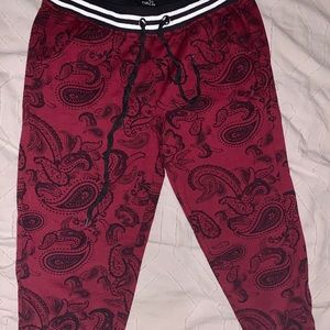Rue 21 Paisley Print Joggers